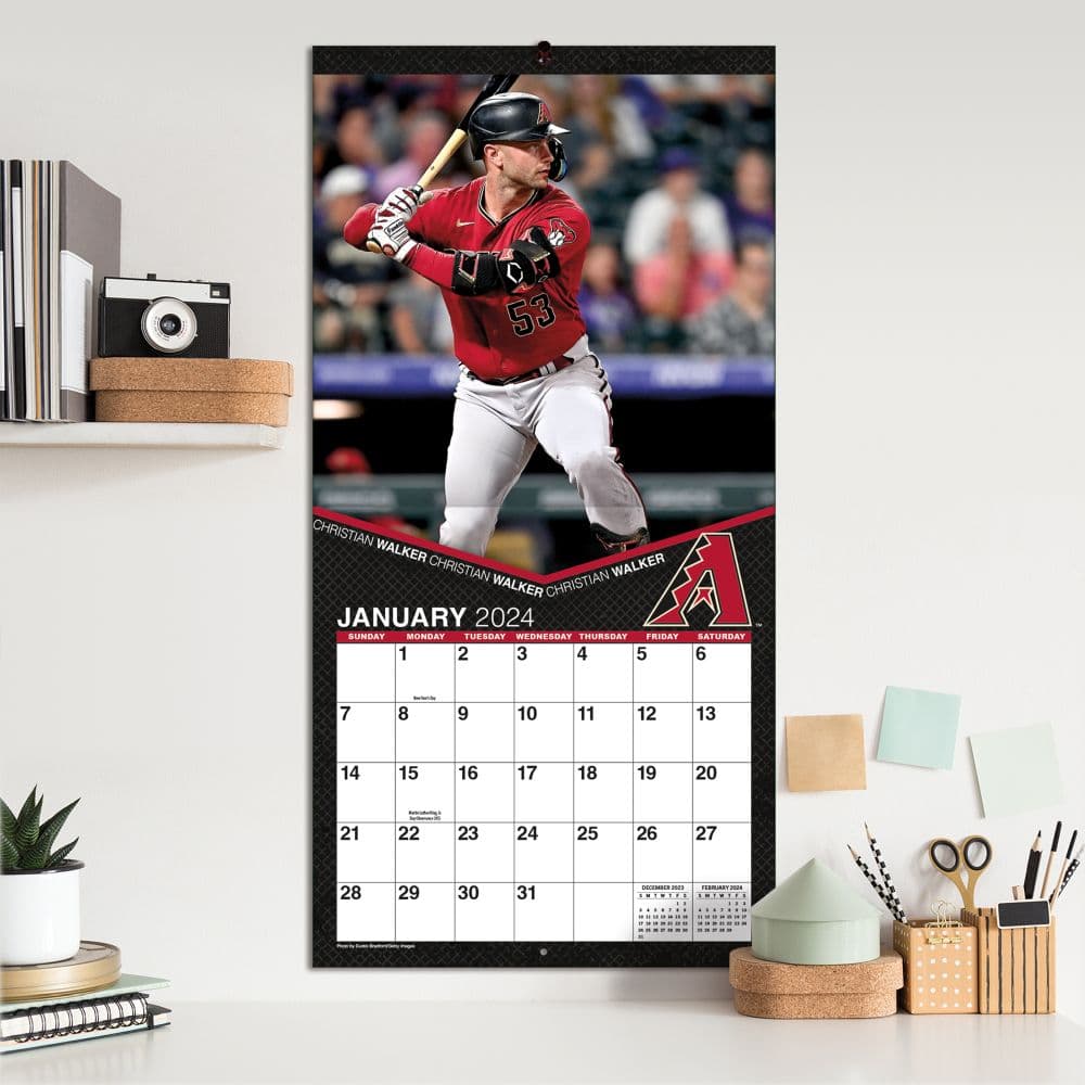 Arizona Diamondbacks 2024 Wall Calendar