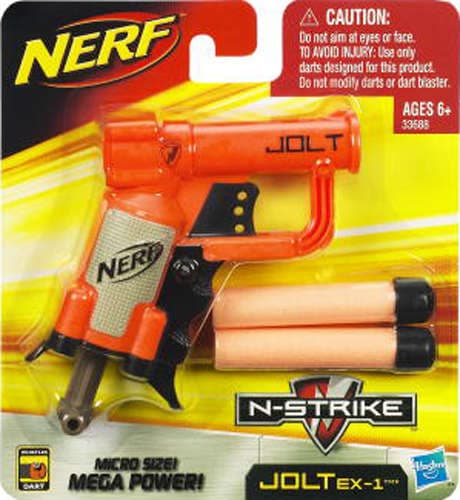 Nerf N-Strike Jolt EX-1 Blaster Dart Gun Main Image