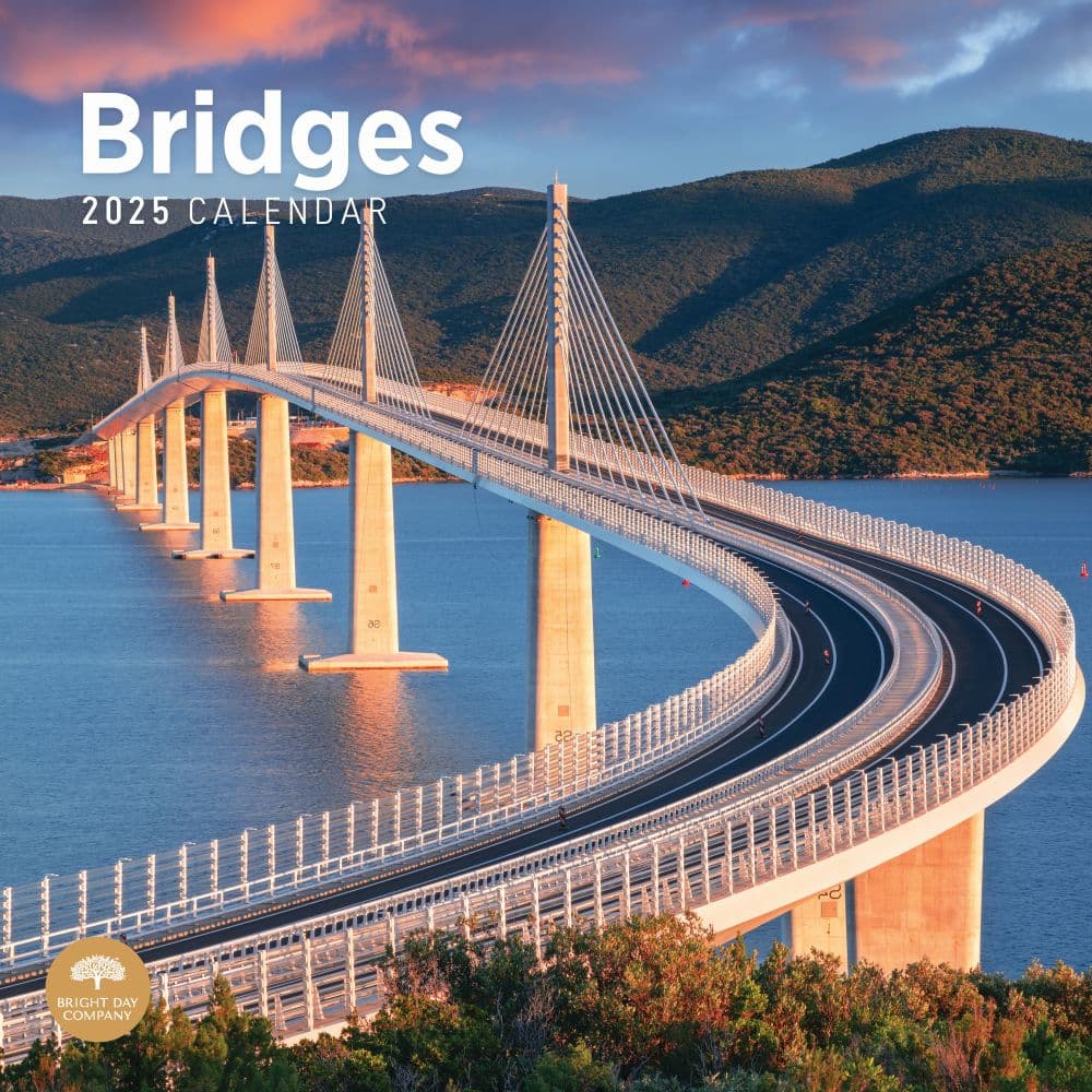 Bridges 2025 Wall Calendar