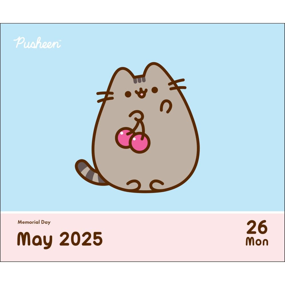 Pusheen 2025 Desk Calendar First Alternate Image width=&quot;1000&quot; height=&quot;1000&quot;