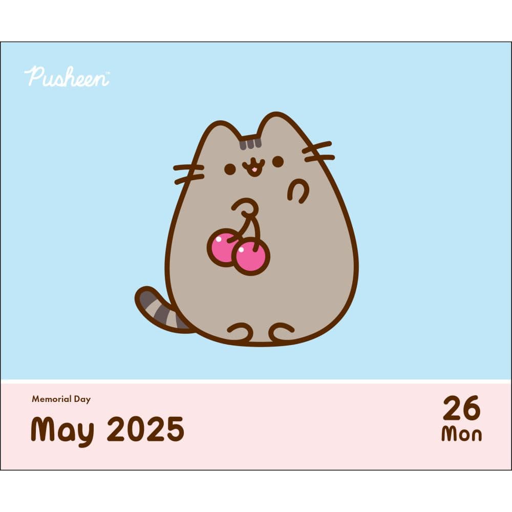 Pusheen 2025 Desk Calendar Second Alternate Image