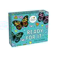 image Positively Present 2026 Desk Calendar Main Image