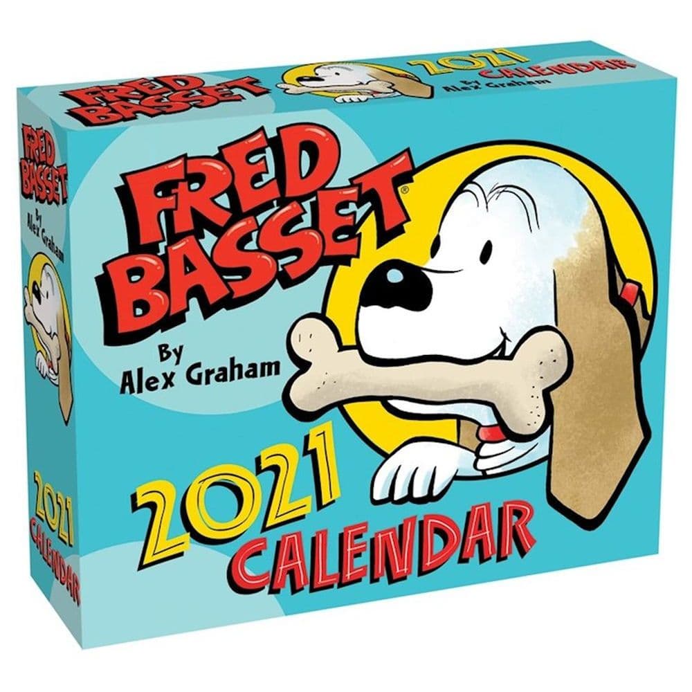 2021 Fred Basset Desk Calendar