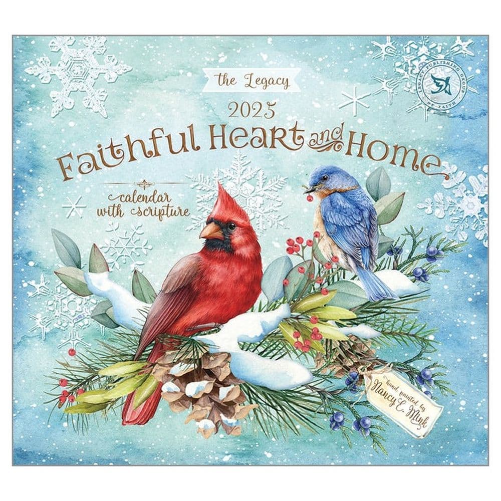 Faithful Heart and Home 2025 Wall Calendar Main Product Image width=&quot;1000&quot; height=&quot;1000&quot;