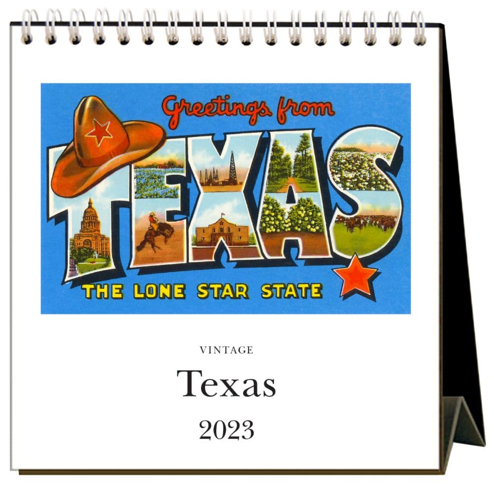 Texas 2023 Desk Calendar - Calendars.com