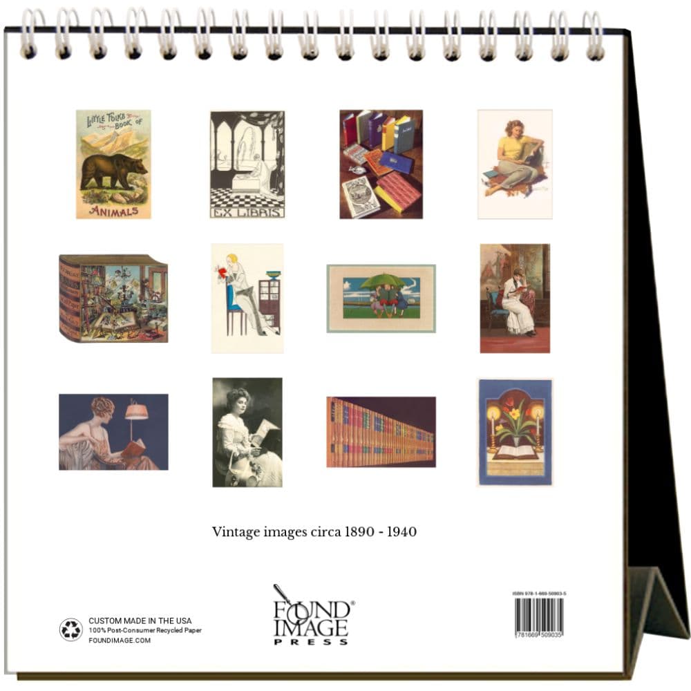 Book Well Read 2025 Easel Desk Calendar First Alternate Image width="1000" height="1000"