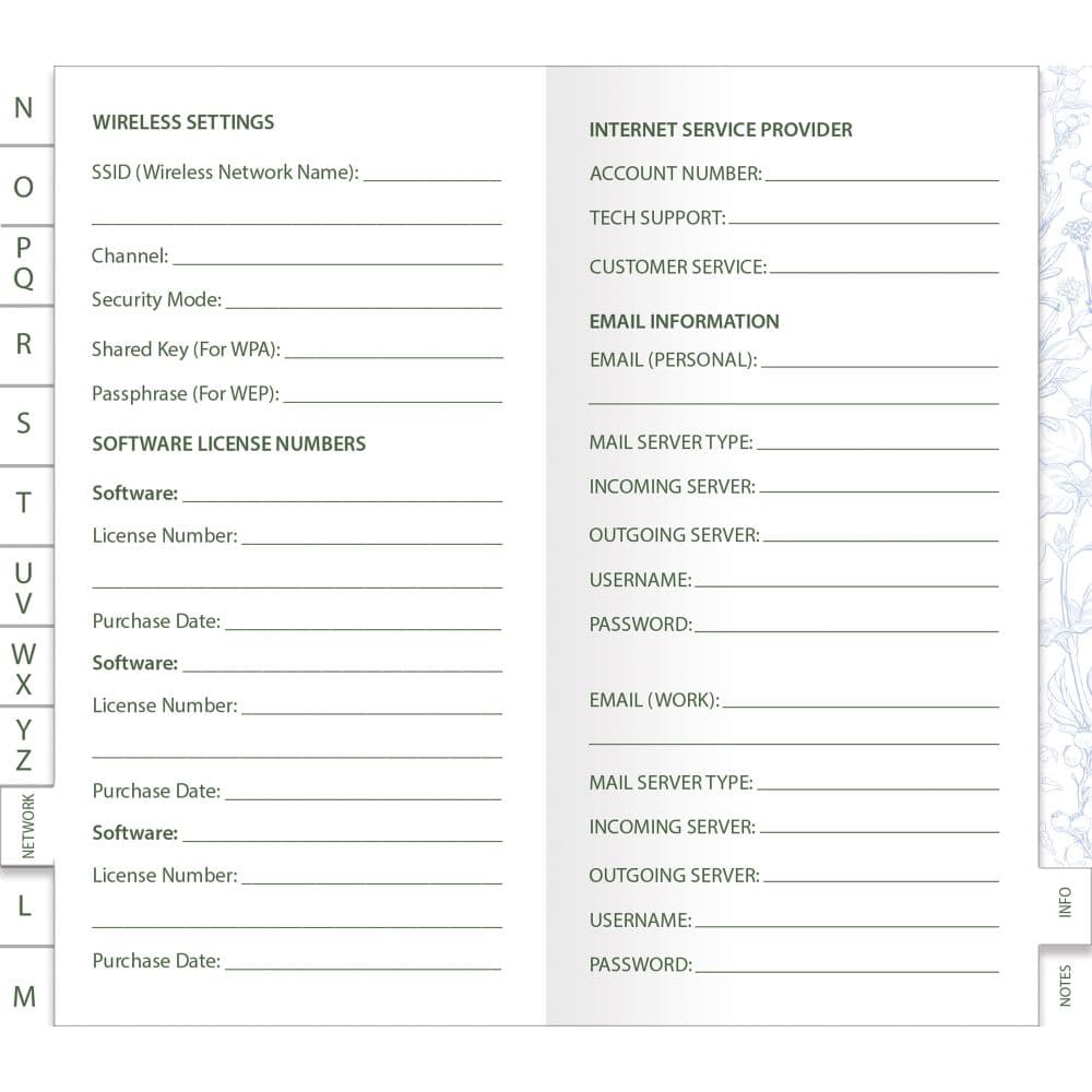 Strawberry Summer Password Journal Third  Alternate Image