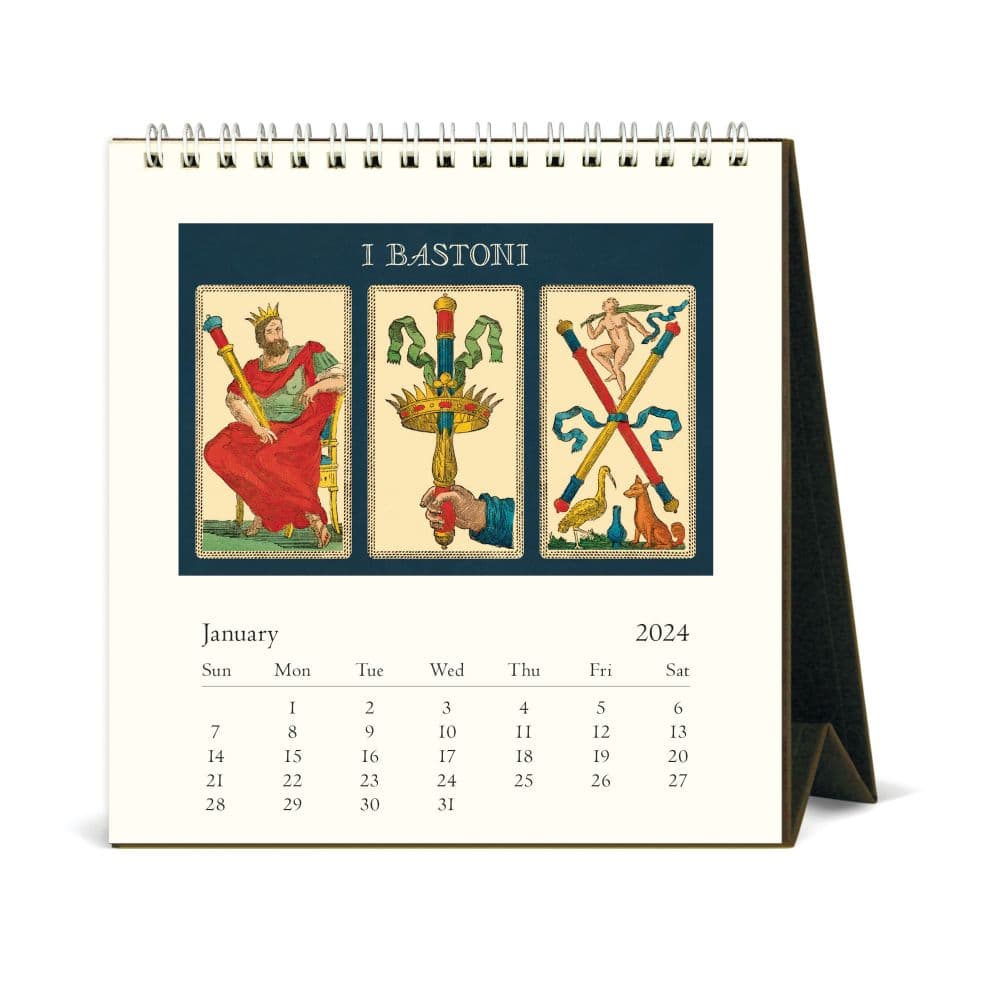 Tarot 2024 Easel Desk Calendar Second Alternate Image width=&quot;1000&quot; height=&quot;1000&quot;