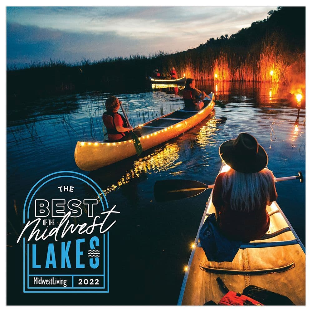 Midwest Living Lakes 2022 Wall Calendar