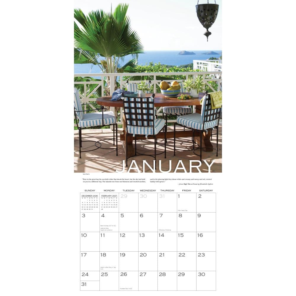 Out on the Porch 2027 Wall Calendar Second Alternate Image