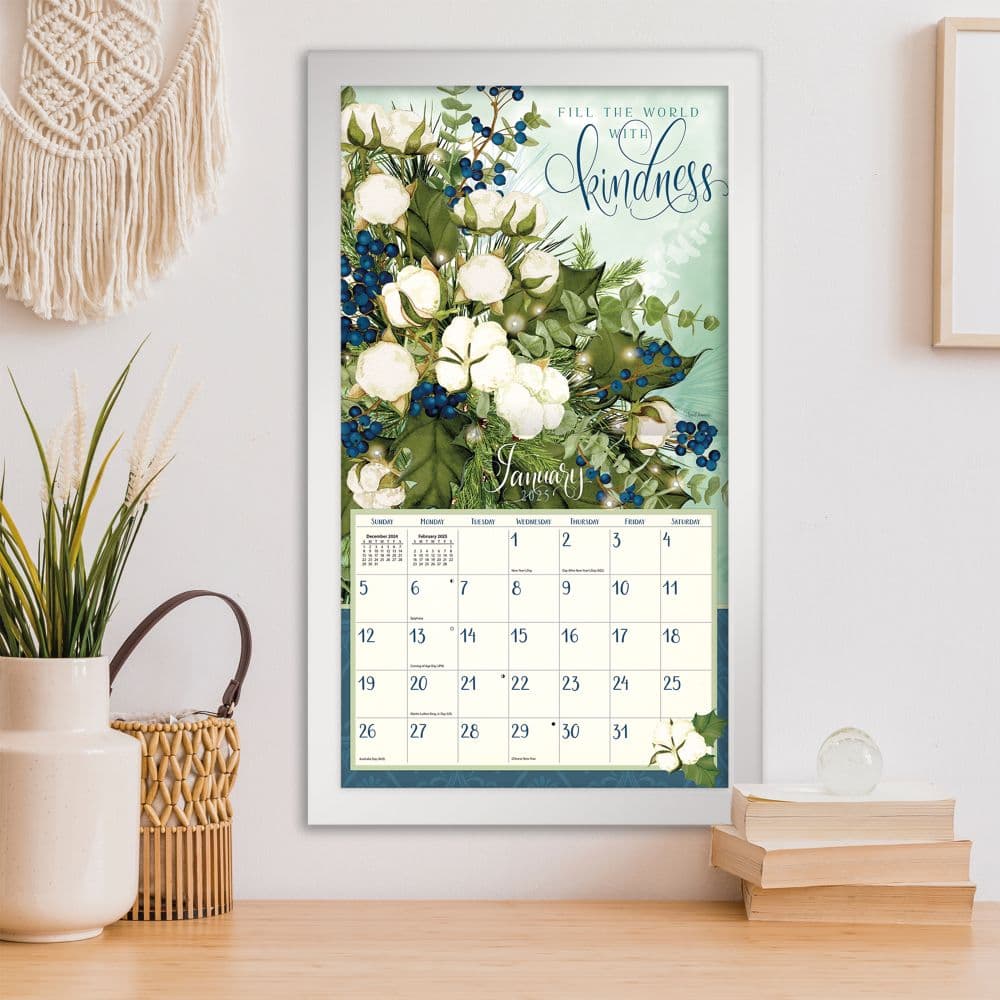 Abundant Friendship 2025 Wall Calendar by Nicole Tamarin