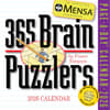 image Mensa Brain Puzzlers 2026 Desk Calendar Fourth Alternate Image