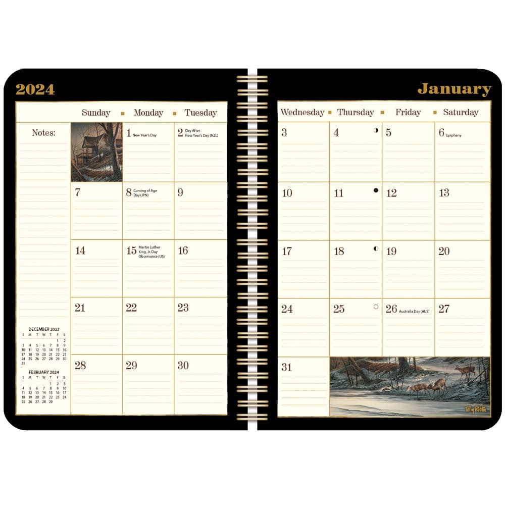 Terry Redlin 2025 Engagement Planner