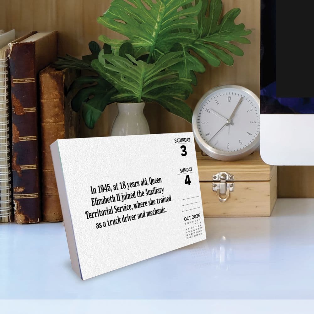 Today I Learned 2026 Desk Calendar Second Alternate Image