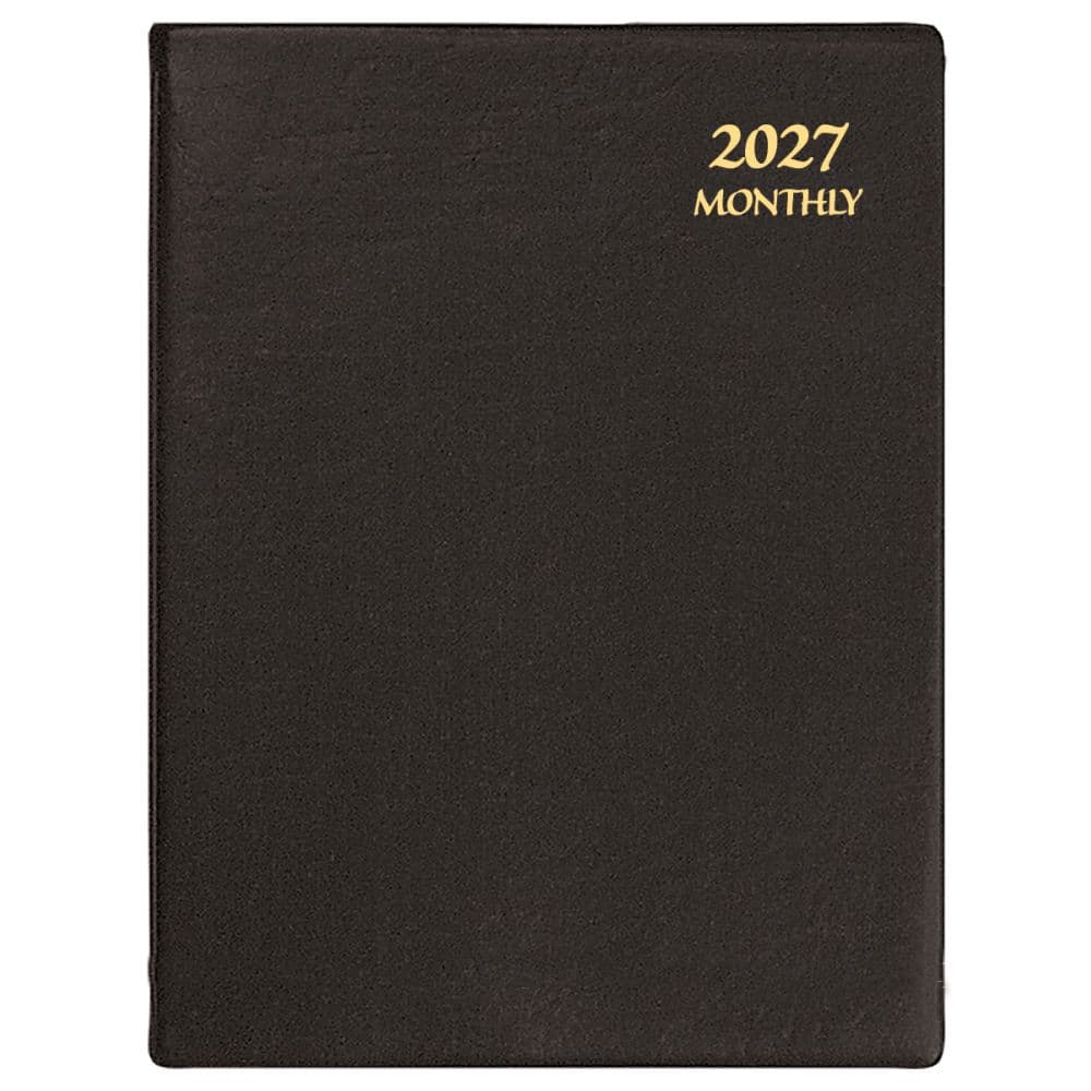 Black Continental Monthly 2027 Planner