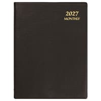image Black Continental Monthly 2027 Planner Main Product Image
