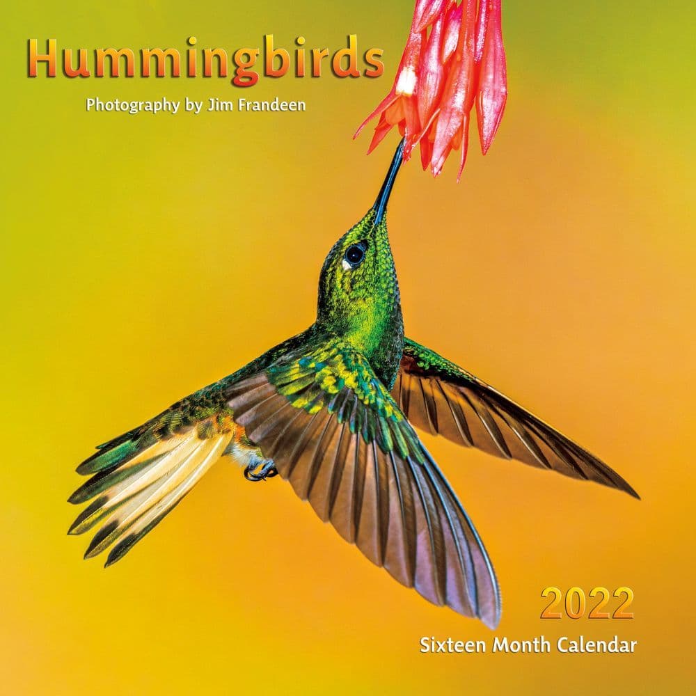 Hummingbirds 2022 Wall Calendar - Calendars.com