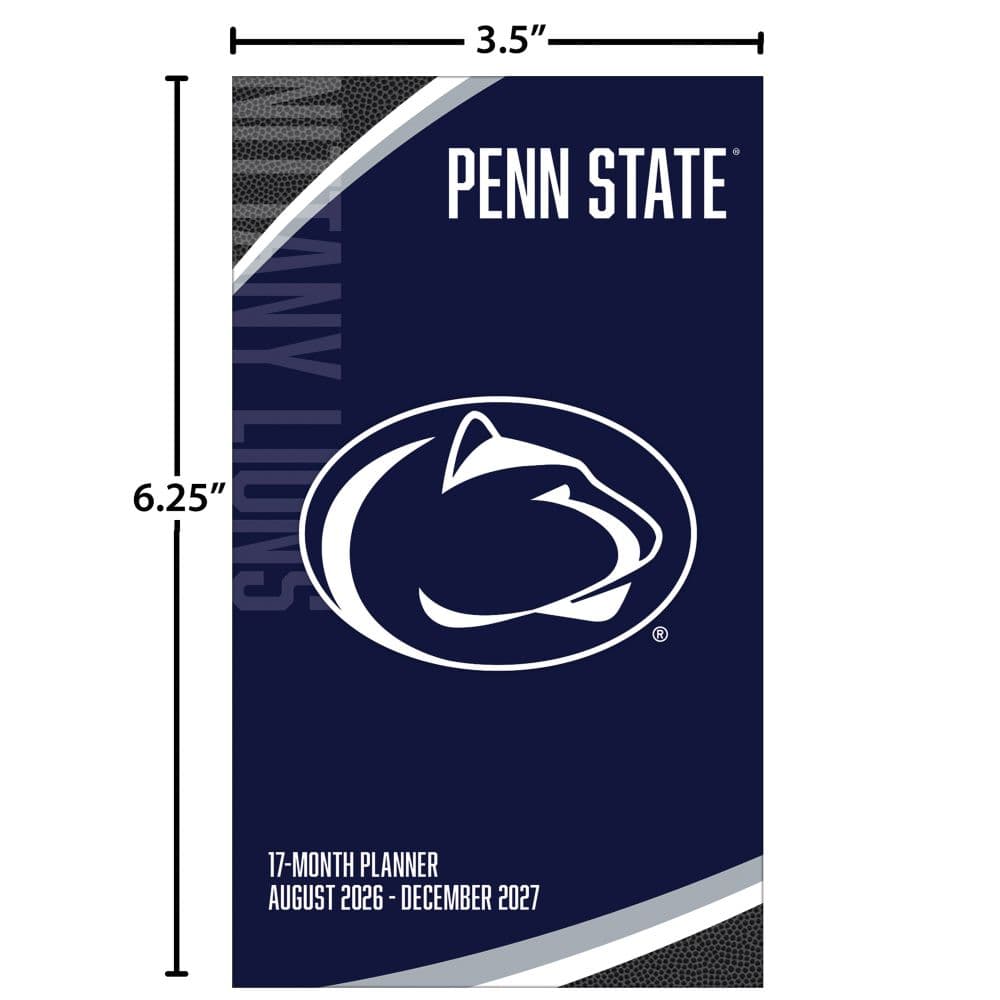 Penn State Nittany Lions 2027 17 Month Pocket Planner Sixth Alternate Image