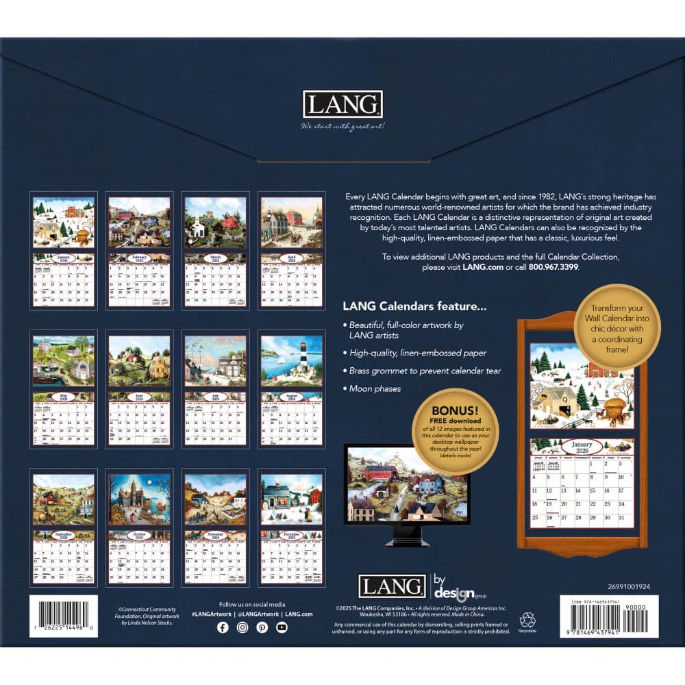 Linda Nelson Stocks 2026 Wall Calendar_ALT2