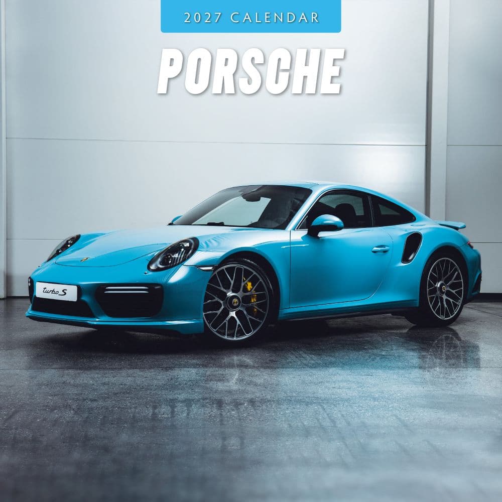 image Porsche 2027 Wall Calendar Main Product Image