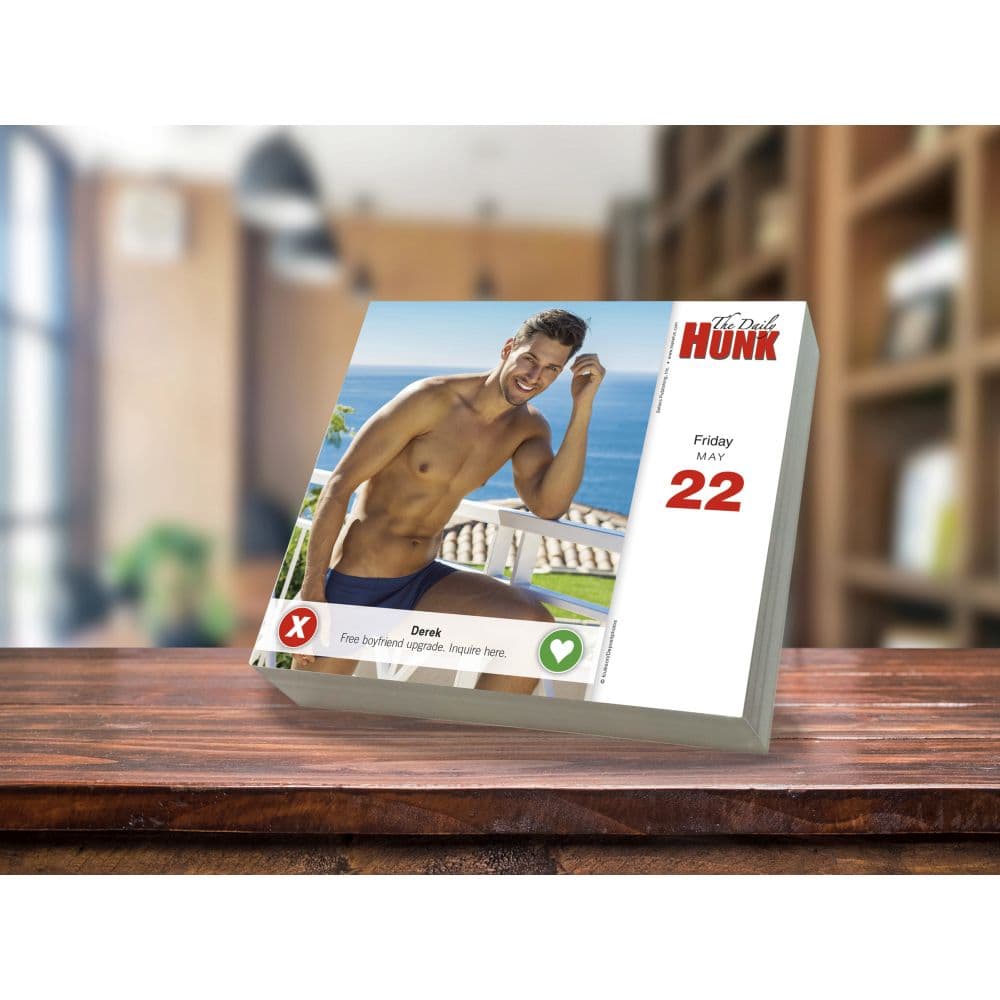 Daily Hunk Get Things Done 2026 Desk Calendar Fourth Alternate Image