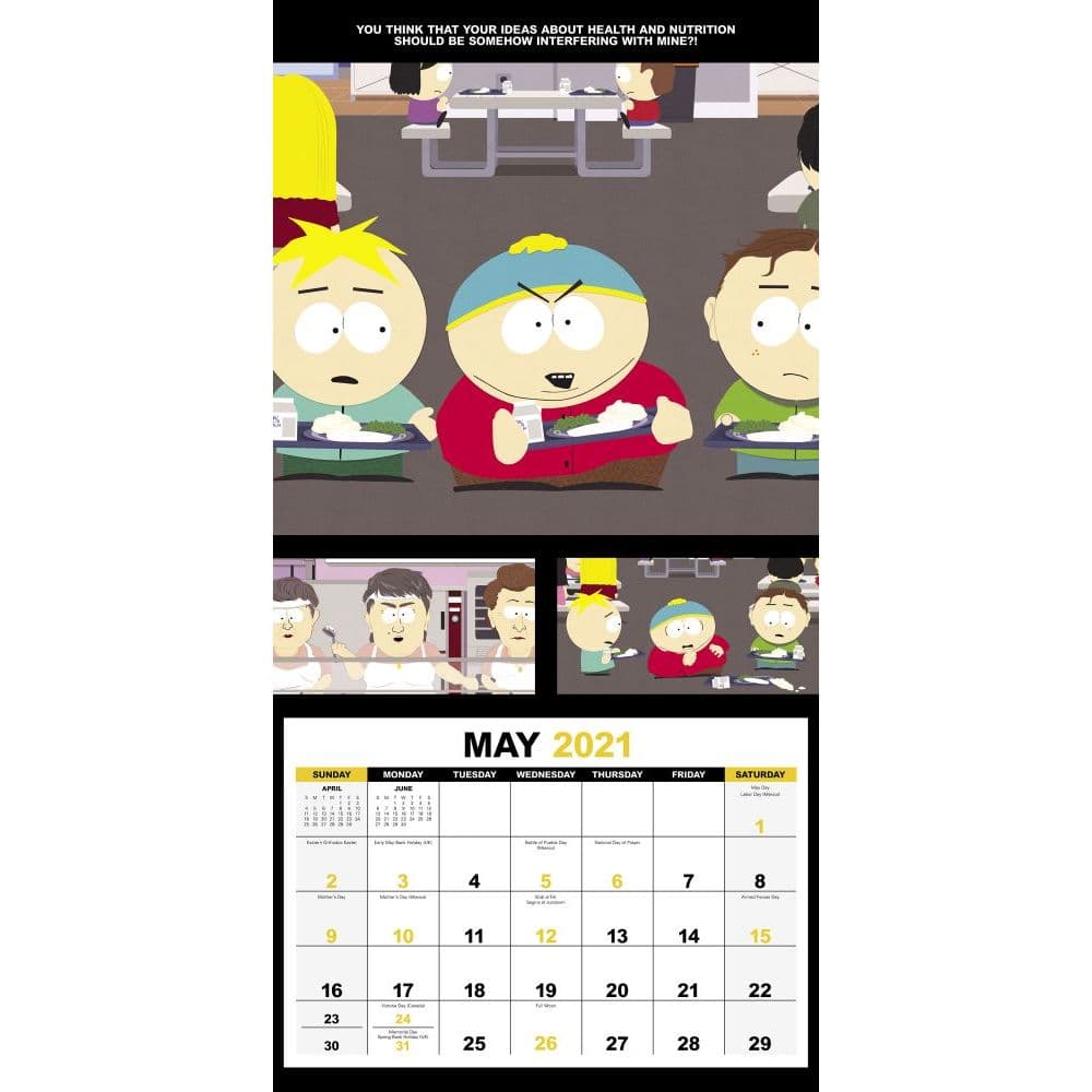 South Park Wall Calendar