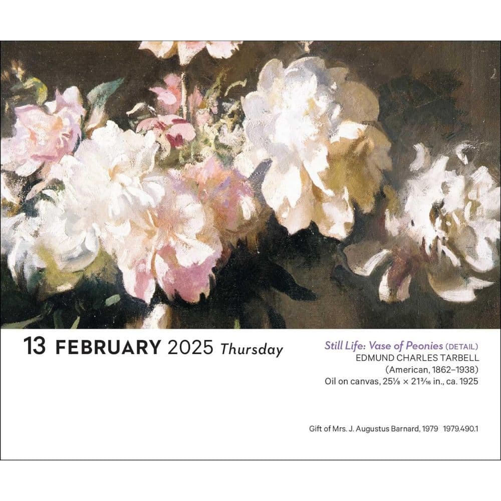 Impressionism and Post-Impressionism 2025 Desk Calendar Fourth Alternate Image