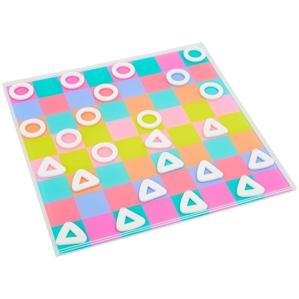 Kailo Chic Acrylic Checkers Game Alternate Image 2