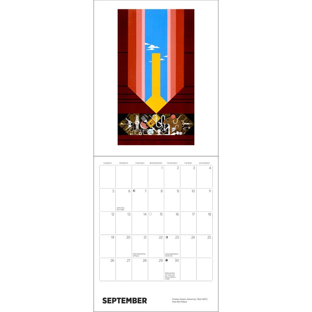 Charley Harper 2027 Mini Wall Calendar Fourth Alternate Image