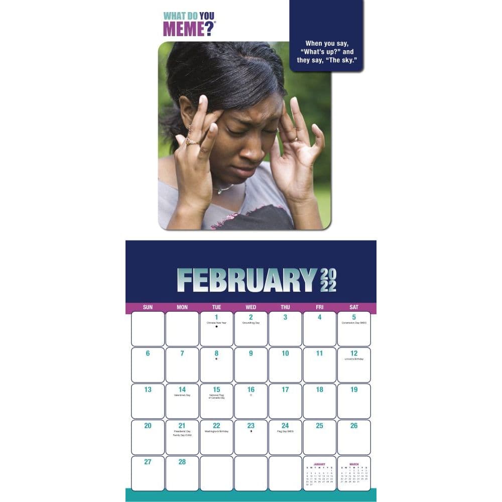 Meme Of The Month Calendar 2022 What Do You Meme 2022 Wall Calendar - Calendars.com