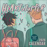 image Heartstopper with Poster and Love Notes 2026 Wall Calendar Main Image