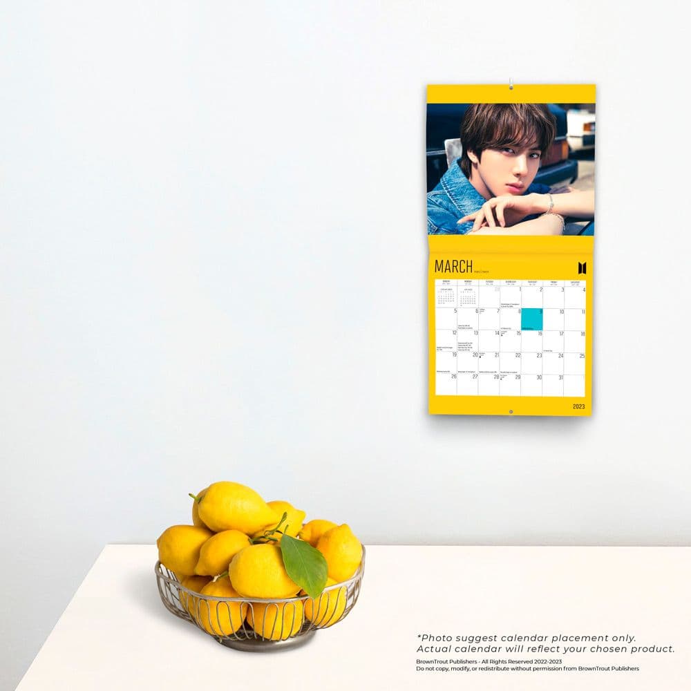 BTS 2023 Mini Wall Calendar - Calendars.com