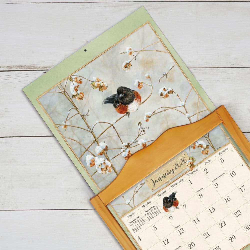 Birds in the Garden 2026 Wall Calendar by Jane Shasky_ALT4