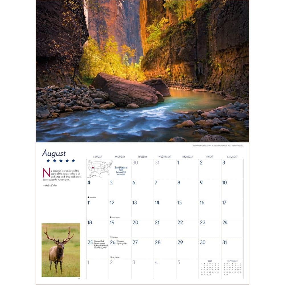 Americas National Parks 2024 Deluxe Wall Calendar Fourth Alternate Image width=&quot;1000&quot; height=&quot;1000&quot;