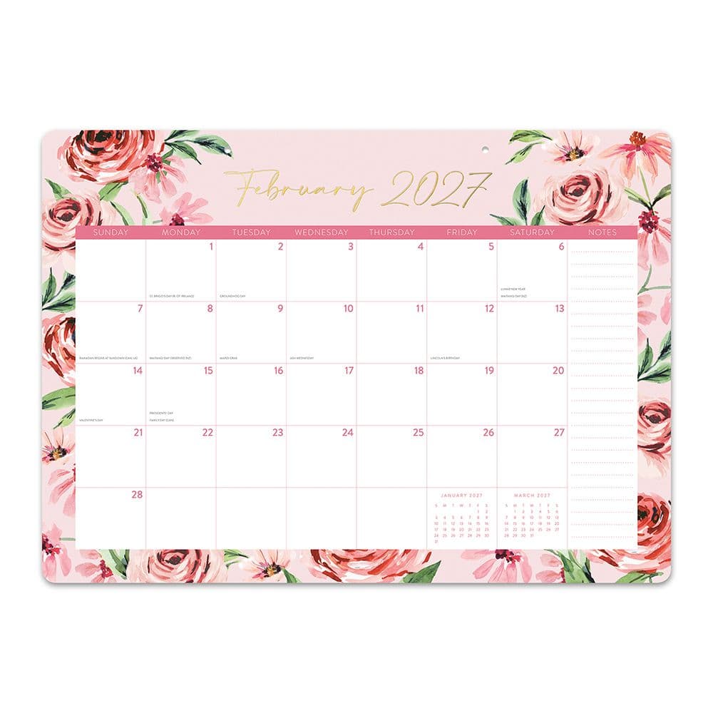 Bella Flora 2027 Desk Pad Third Alternate Image