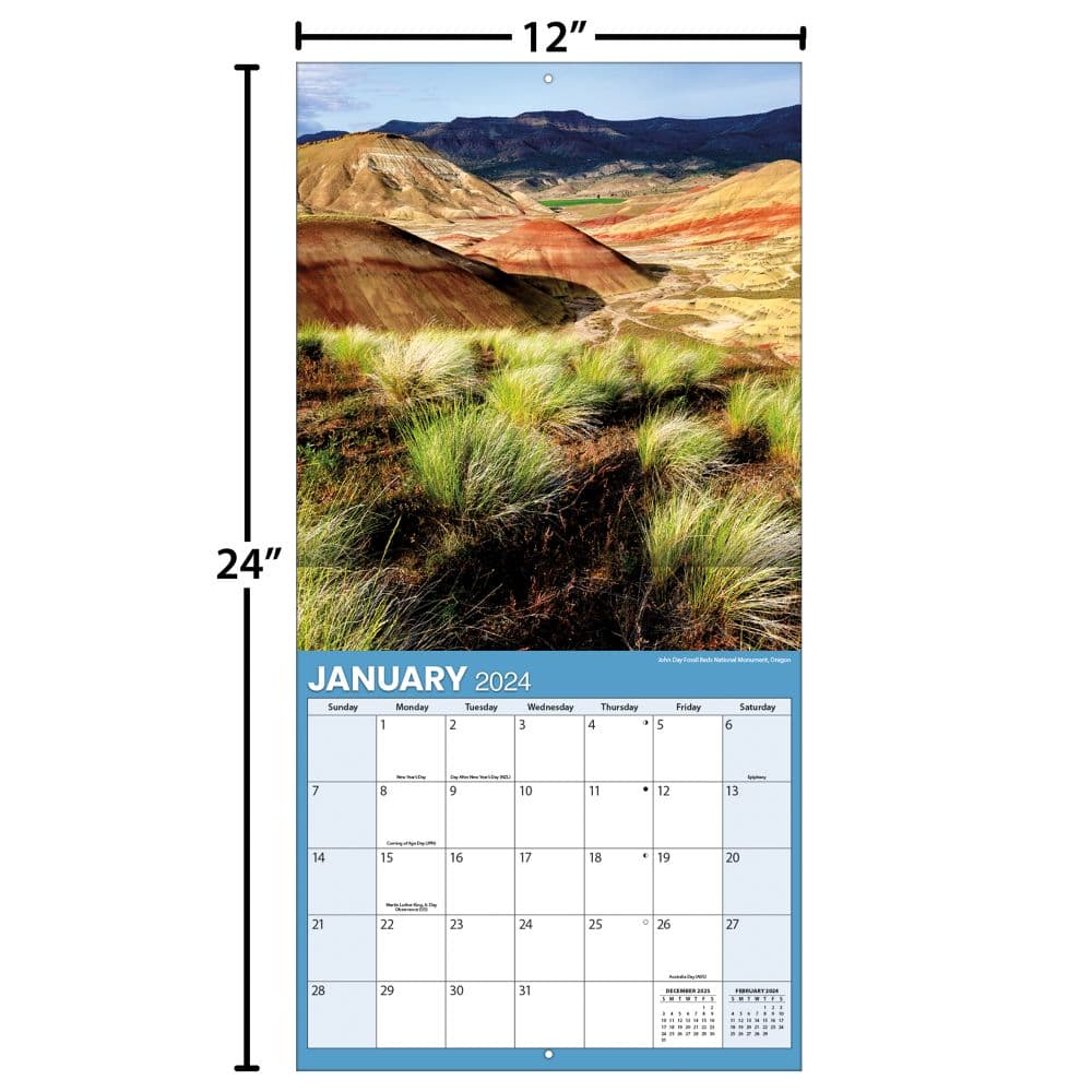 Pacific Northwest Photo 2024 Wall Calendar