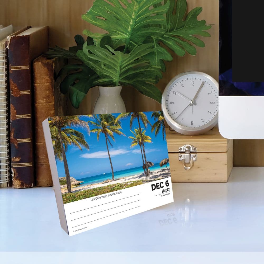 Beach Ah The 2024 Desk Calendar