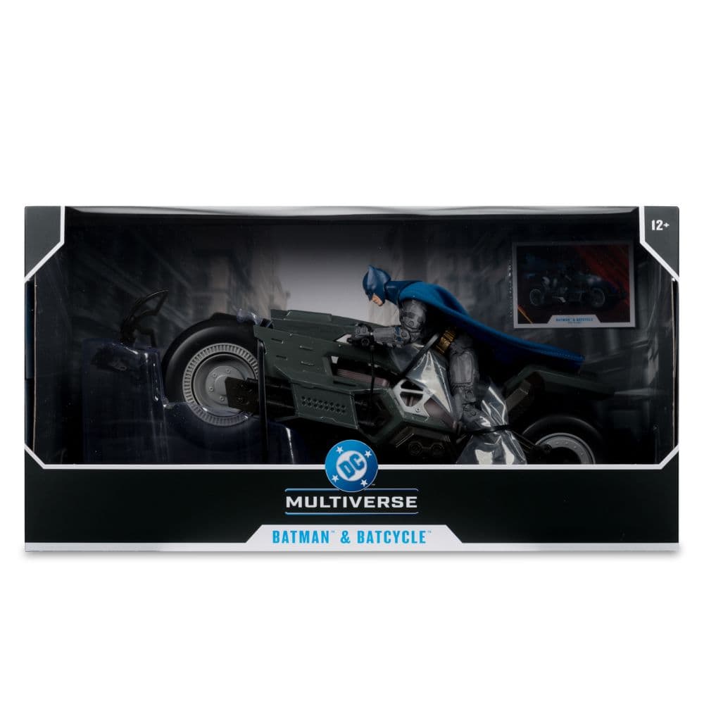 DC Multiverse The Flash Movie Batman and Batcycle 2-Pack Twelfth Alternate Image