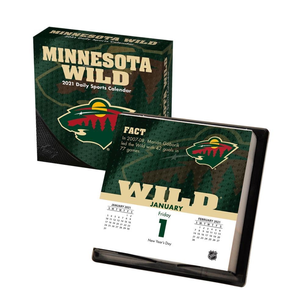 Minnesota Wild Desk Calendar