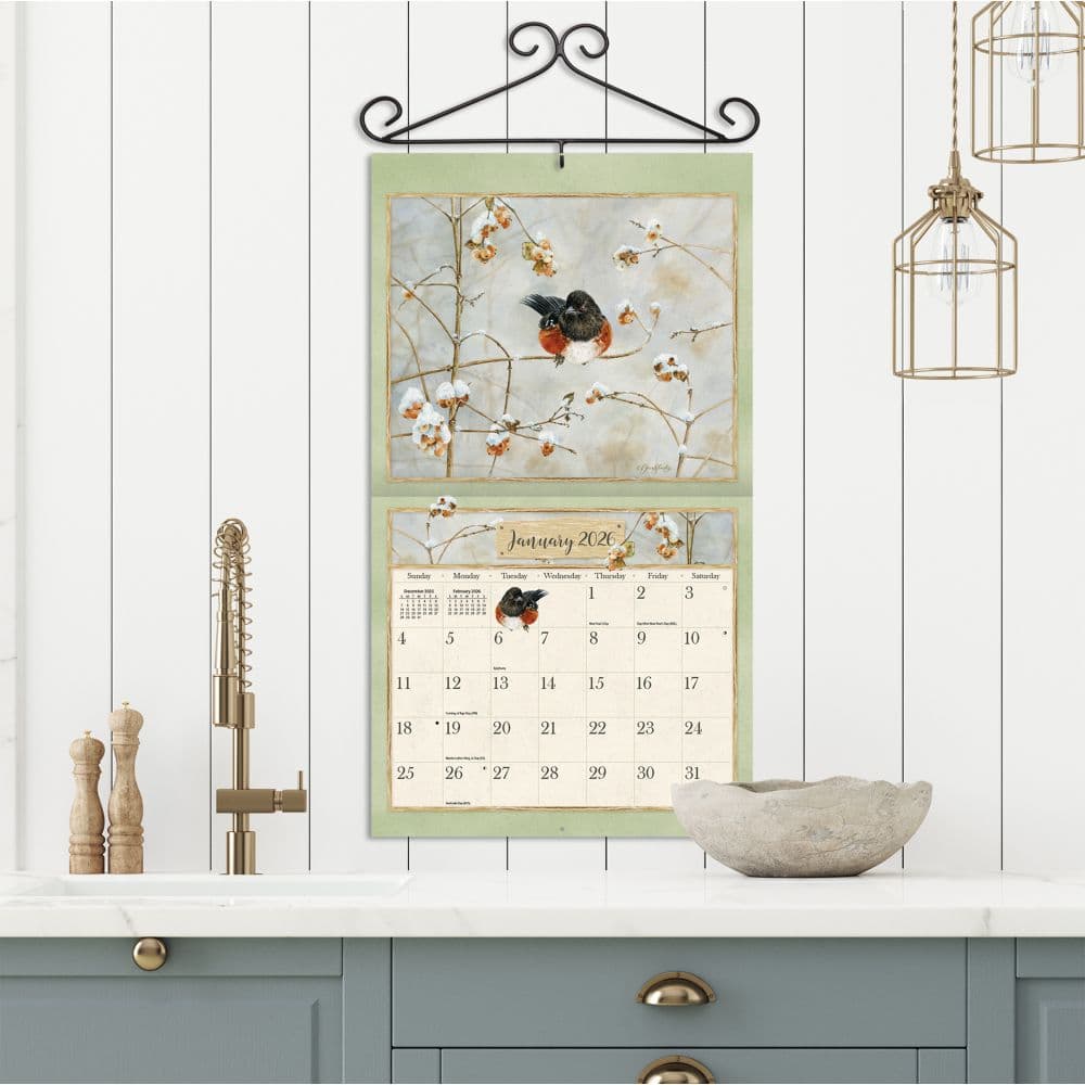 Birds in the Garden 2026 Wall Calendar by Jane Shasky_ALT5