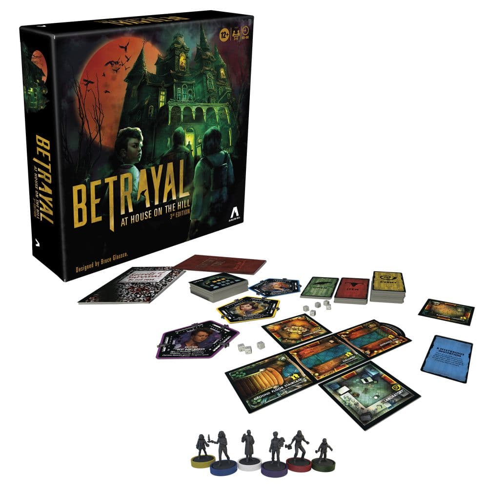 Betrayal At House On The Hill Board Game Third Alternate Image