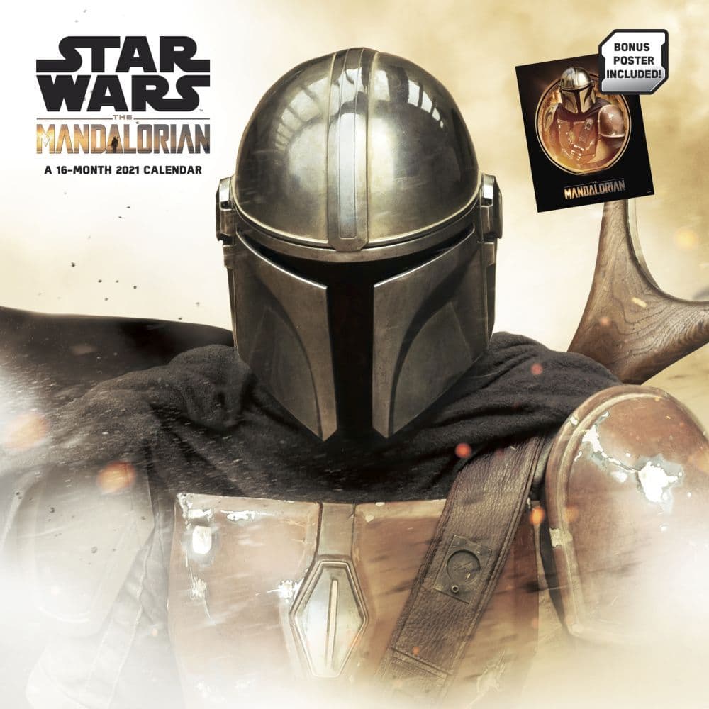 Mandalorian Wall Calendar w/ Poster