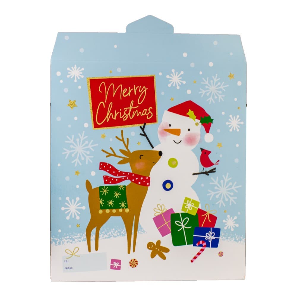 Snowman Merry Christmas Calendar Wrapper Main Product Image