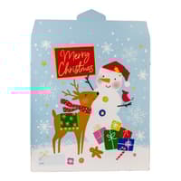 image Snowman Merry Christmas Calendar Wrapper Main Product Image