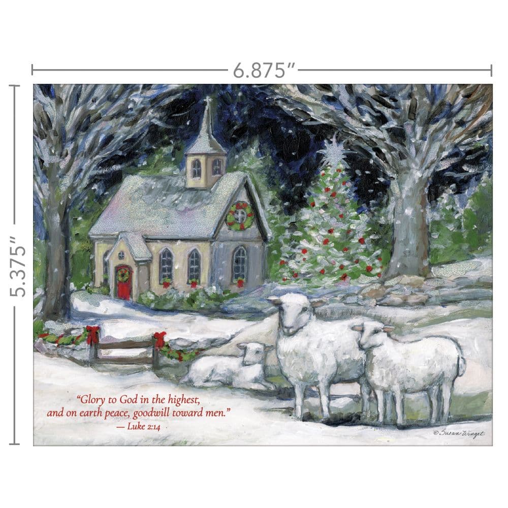 Night of Peace Merry Michief Christmas Cards Fourth Alternate Image