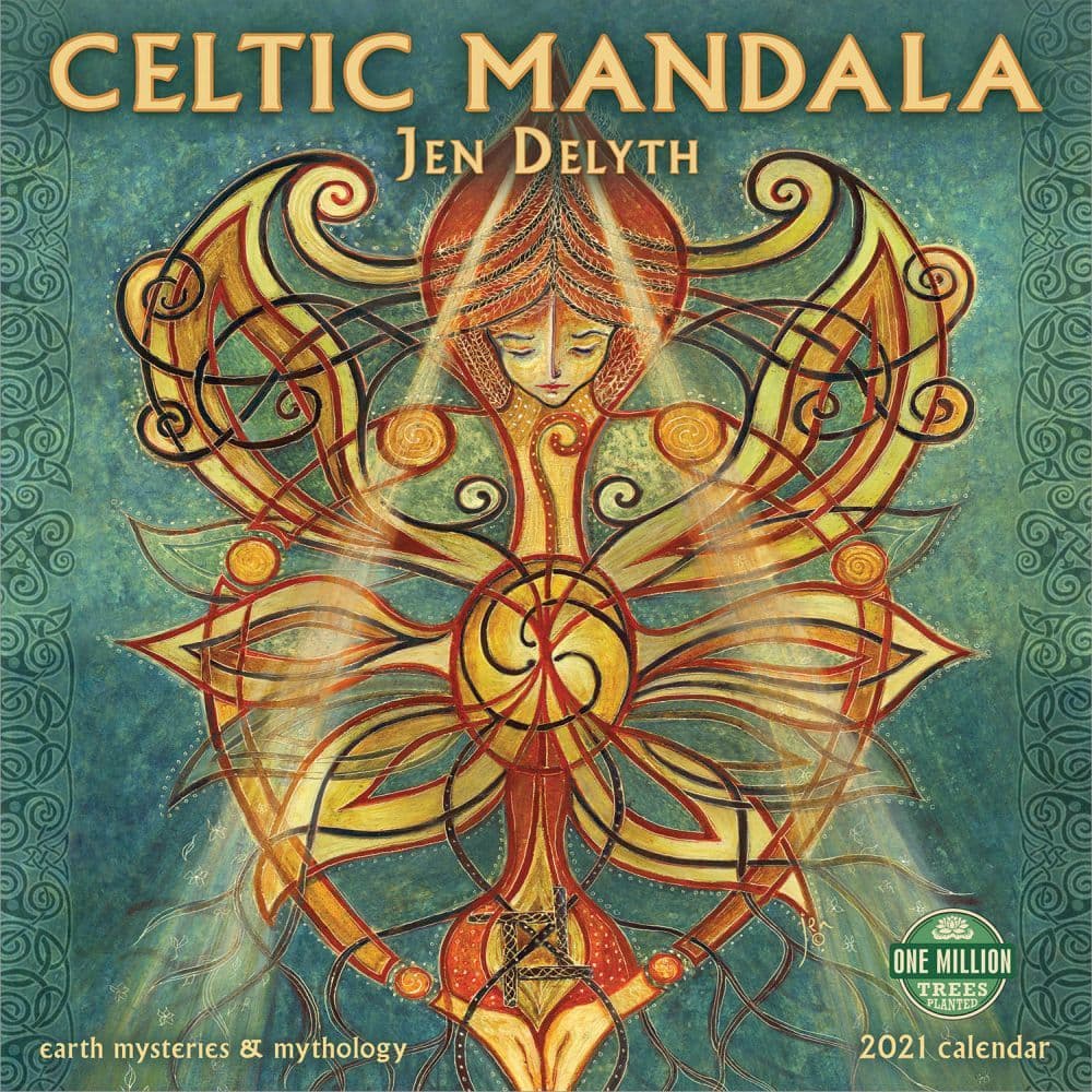 2021 Celtic Mandala Wall Calendar