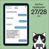 image Texts from Mittens the Cat 2027 Desk Calendar Fourth Alternate Image