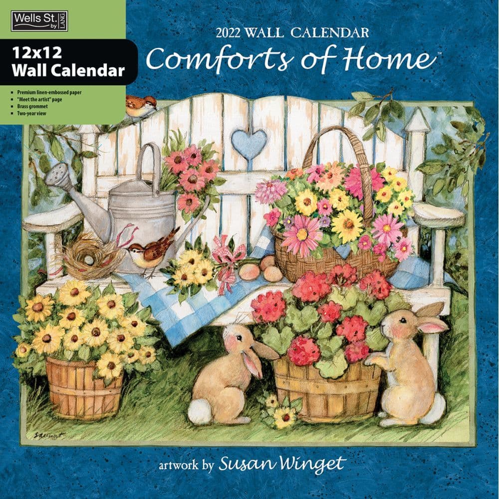 Comforts Of Home 2022 Wall Calendar