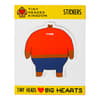 image Tiny Headed Sticker Orange Shirt Pip Main Product Image width=&quot;1000&quot; height=&quot;1000&quot;