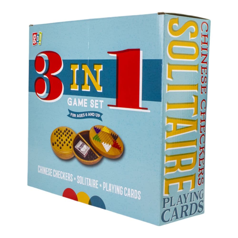 Wooden 3 in 1 Game Box Tenth Alternate Image